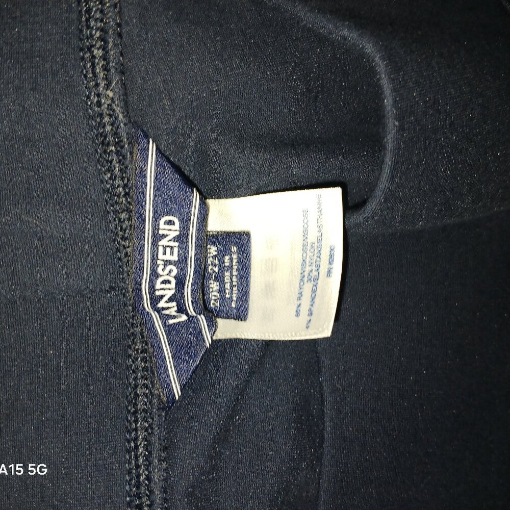 Lands end navy sweat pants size 22